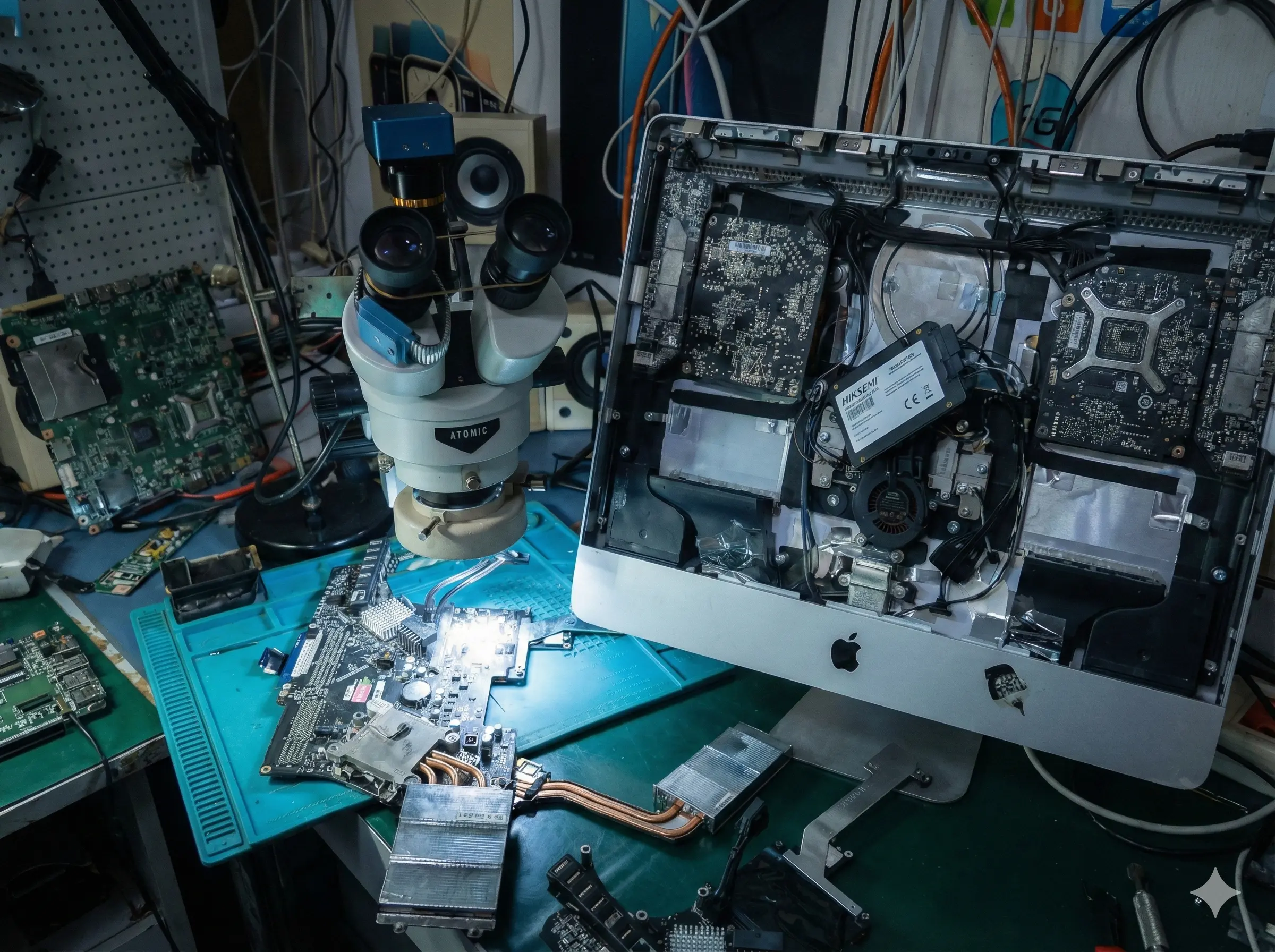 Taller de reparación iMac